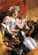 Mattia Preti Queen Tomyris Receiving the Head of Cyrus King of Persia oil painting